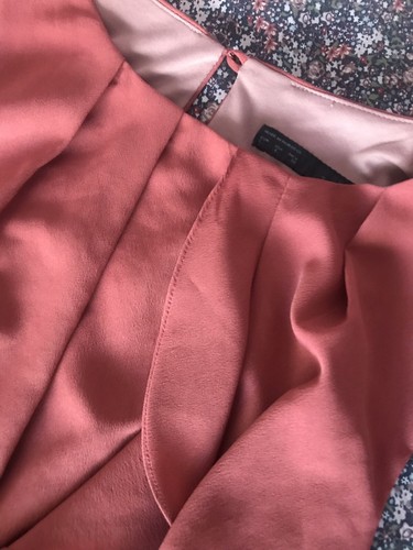 Abito zara rosa volant - ,