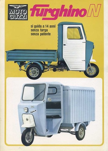 Brochure depliant moto guzzi - moto,