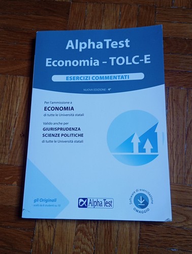 Alpha test economia - test., tolc-e