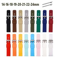 Cinturino orologio silicone 14-16-18-19-20-21-22-24mm giallo rosso verde blu