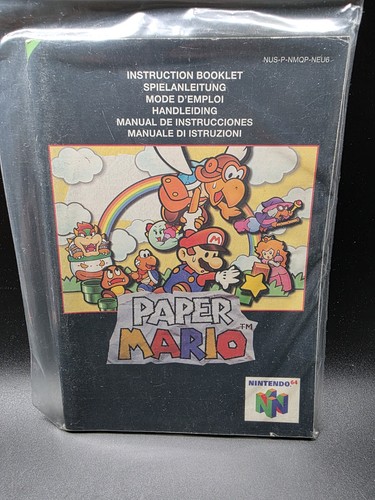 Paper mario nintendo - paper,