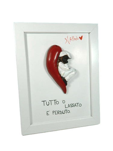 Quadro rilievo cm18x23h - quadro, a