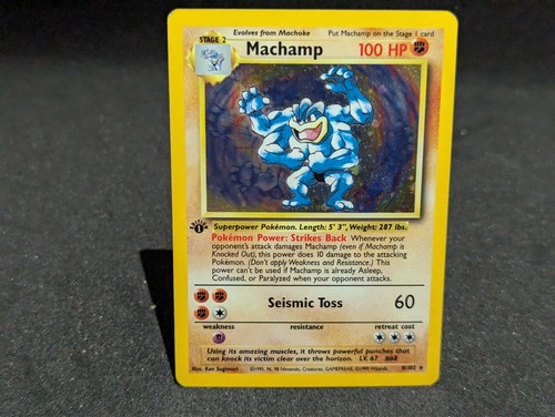 Machamp 102 1st edition - machamp,