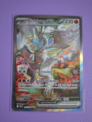 Reshiram alt art 166 fuoco - ex,