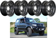 4x RUOTE ACCIAIO 4X4 15X7