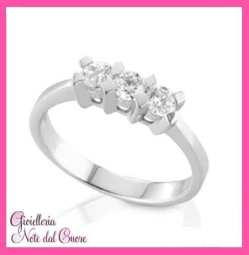 Anello trilogy oro - oro, 18k
