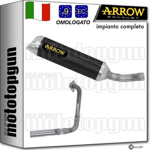 Scarico completo omo cat nero - cat,