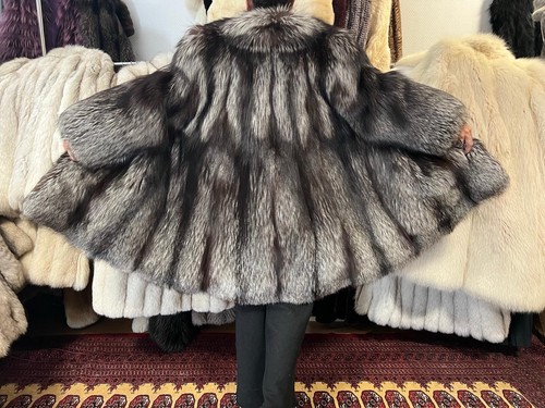 Cappotto pelliccia volpe - pelliccia, in