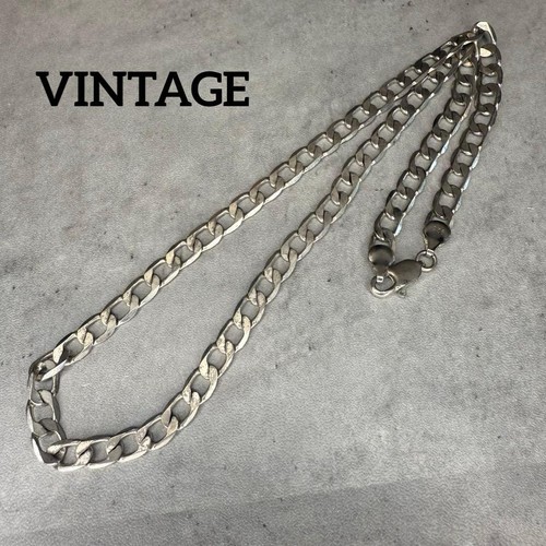 Collana catena vintage argento