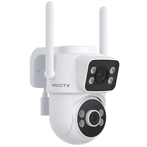 Arcctv doppia lente telecamera - doppia,