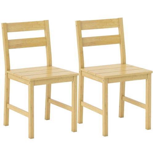 Homcom set sedie da - di, 2