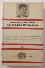 Marcel Proust - La Strada di Swann - 1963 -  Einaudi NUE (vol. 26) - PRIMA ED.