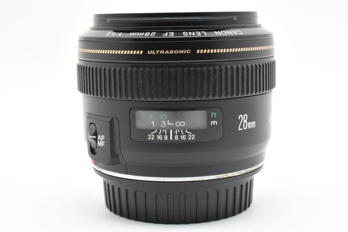 Canon 28mm f - +, f/1.8