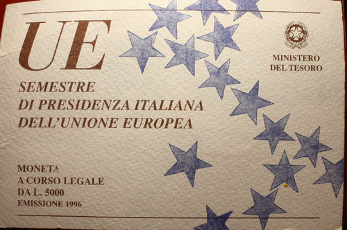 Italia 5000 lire argento - 5000,