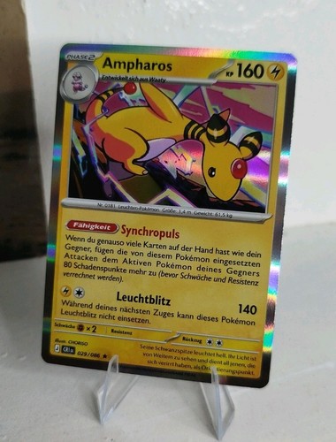 Ampharos 029 086 pokemon - ampharos, tc