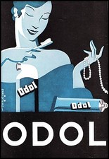 PUBBLICITA' 1938 ODOL