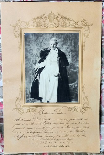 Papa pio benedizione - pio, x