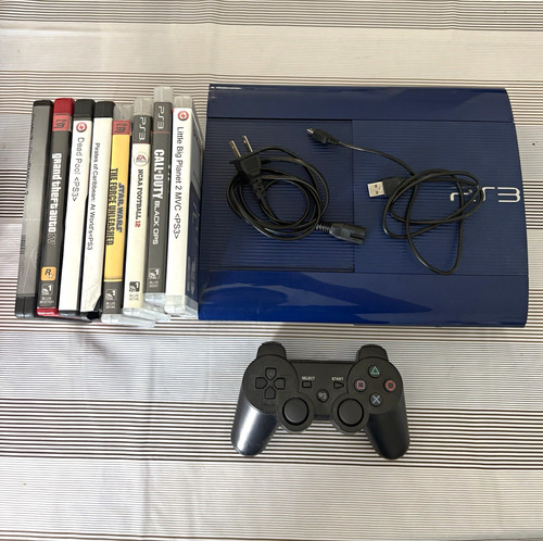 Sony playstation blue - sony, 3