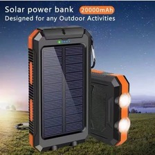 20000mAh Solar Power Bank