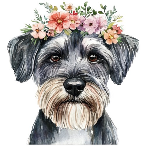 Adesivi schnauzer nano - schnauzer,