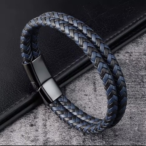 Bracciale uomo intrecciato - uomo,