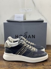 Hogan H 580 Sneaker Suede Blu Casual Hogan Uomo 43