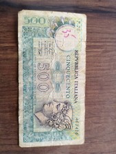500 LIRE DI CARTA