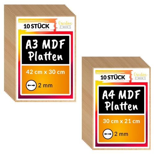 Pannelli mdf a4 2 - in,