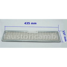 FILTRO ARIA IN PANNO PER VENTILCONVETTORE FAN COIL mm 435X137  SP 3 mm ACCORRONI