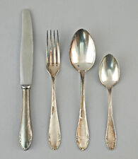 a-9430032 Posate In Argento 40 Pezzi Edizione Sibefa Metà 20° Secolo 24 Parti