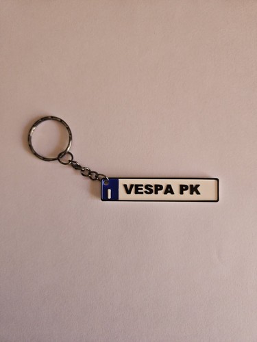 Targhetta vespa portachiave - pk,