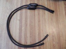 Coppia cavi audio trasparenti