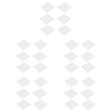  30 Pezzi Piastra Filtro Acquario Professionale Serbatoio Divisori Comoda Ghiaia