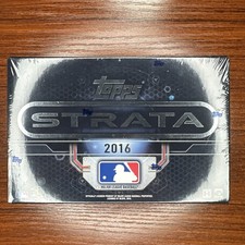 2016 TOPPS STRATA BASEBALL