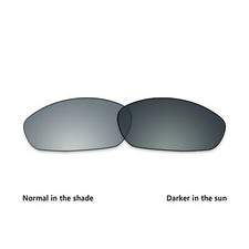 Lenti di ricambio POLARIZZATE per occhiali da sole Oakley Whisker grigio fotocromatico