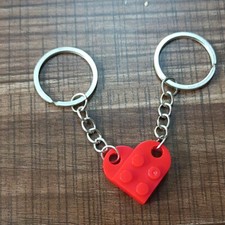 Red Heart Keyring / Keychain