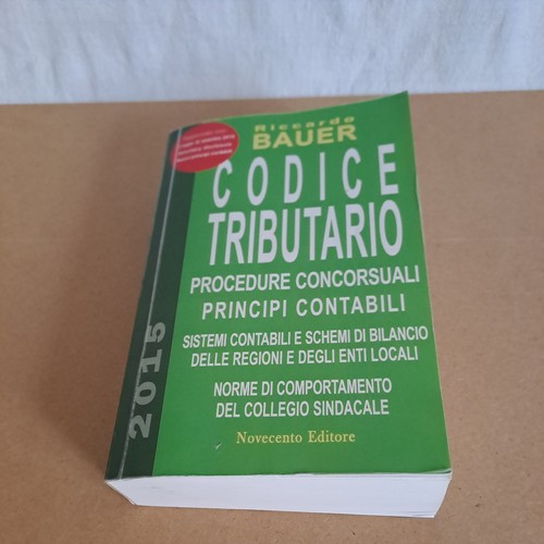 Bauer codice tributario 2015 - bauer,