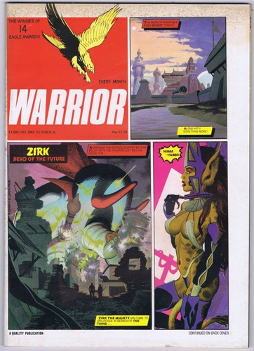 Warrior mag 1985 alan - #,