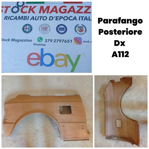 Parafango posteriore a112 - posteriore,
