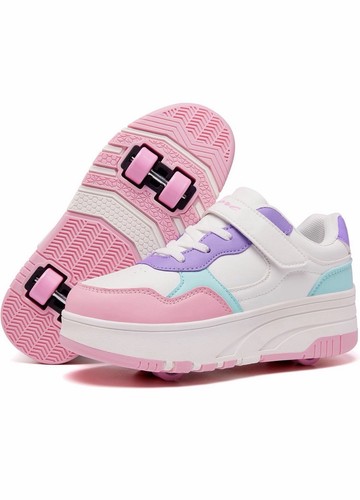 Scarpe rotelle luminose - a,