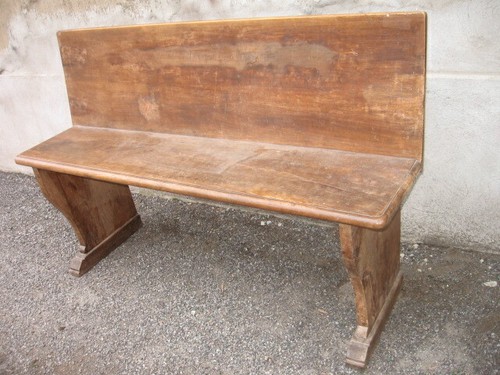 Panca antica fine 800 noce - '800,
