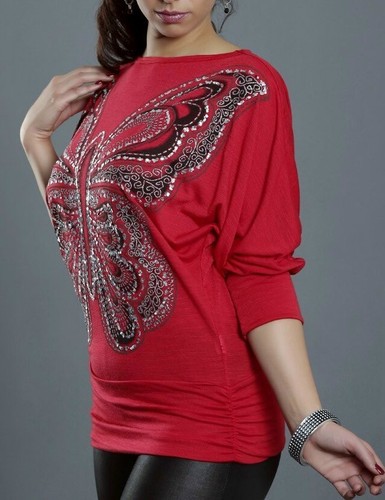 Donna maglia lunga brillante - donna,