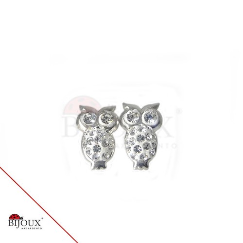 Orecchini argento 925 gufo - argento,