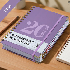 📅2026 Agenda Calendario | Giornaliero + Settimanale | 320 pag. | Pocket | 16x21