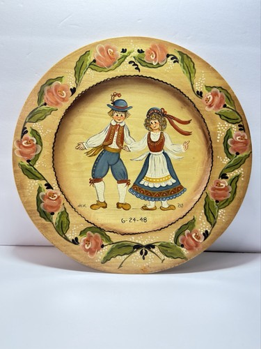 Piatto vintage fatto mano in - vintage,