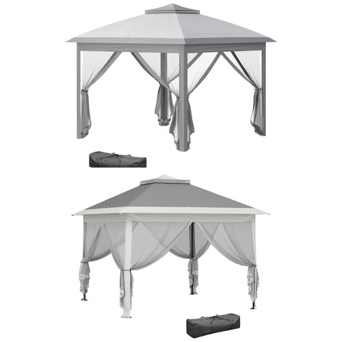 Outsunny gazebo pieghevole - gazebo,