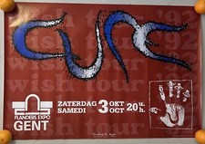 The Cure concert poster 1992 ultrarare rare