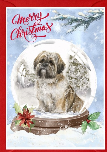 Biglietto natale per cani - di,