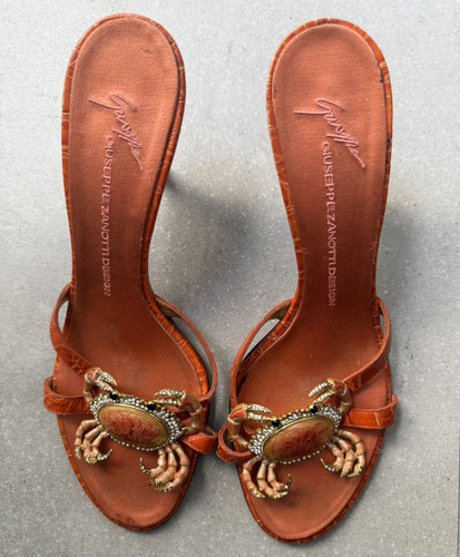 Giuseppe zanotti orange - zanotti,
