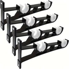 Coppia staffe per tende - coppia,